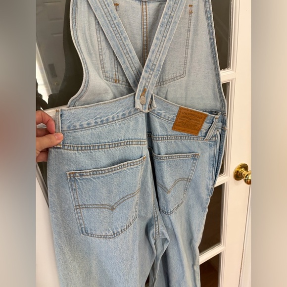 Levi’s Premium Denim Bib Baggy Tapered Overalls - Size M - NWT - Picture 7 of 9